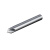 90°铝用倒角刀钨钢合金立铣刀3刃90度60度120度铝合金专用铣刀 2.5*90°D4*50L