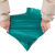 定制适用绿色快递袋打包袋子加厚logo大小号塑料快递包装袋物流防水袋 35*45100只 半新料(绿色)