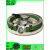 圆形磁盘电阻器BC125W50W100W200W300W1K可调电位器线绕瓷盘电阻 2欧 可调0-2欧 25W直径44装高40mm