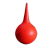 洗耳球吸耳球 尖头橡胶吸球 化学实验器材 教学仪器 大号(90mm)
