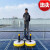 太阳能光伏板清洗机器人组件喷水设备屋顶通水刷电动工具 7.5米锂电-无刷电机版 (更耐用-