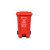月桐（yuetong）120L户外脚踏分类垃圾桶 YT-B12 55×47×95cm 120L 红色 保利物业logo 