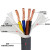 高柔耐折拖链电缆线TRVV2 3 4芯耐油耐拉信号电缆线机械手臂线 TRVV3芯0.5平方 (2米价格)