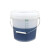 20升塑料桶带刻度线10L5半透明白色桶奶茶店带刻度塑料水桶盖定制 5L透明桶(刻度是贴的)