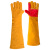 BAOYOU 耐磨防烫耐高温电焊手套/双 黄色长60cm