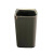 月桐（yuetong）正方形双层垃圾桶客房桶 YT-KFT3 20×20×35cm 12L 灰色 1个