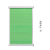 安赛瑞 PVC彩钢围挡 绿色围挡含1根立柱 高度2米 1米价 9Z06225