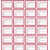 图书分类标签河北省中小学图书标签彩色书标图书馆色标图书耗材 G类(一张32贴