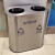 樊先森  304不锈钢双桶E 垃圾桶不锈钢垃圾桶环卫分类垃圾桶带盖