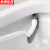 京洲实邦【白色刷子套装】清洁长柄马桶刷ZJ-0201