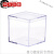 默然诺尔正方形透明塑料盒p塑胶透明盒子塑料小方盒史包装盒 6.0*6.0*6.0cm