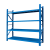 中伟 无货架置物架多层中型仓储展示架中型冷轧钢200*60*200蓝色 层承重200kg 四层