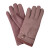 大杨FG35可触屏保暖手套女 紫红色 冬季加绒加厚防风防水防寒手套骑车开车手套 定制