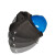 埠帝高空作业电焊面罩配安全帽式电焊帽氩弧焊头戴式面屏焊工专用可卸 单独ABS安全帽专配插槽面罩