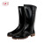 双安 BS001 PVC模压靴红叶PM95耐磨耐油食品靴雨鞋黑色35码1双装ZHY