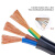 珠峰 电线电缆护套线 铜芯2芯4平方100米 单位：盘