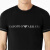 ARMANI/阿玛尼 EA 鹰标男士时尚修身弹力短袖圆领T恤 111971 3F525 黑色 20 XL