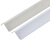 护角条 墙护角PVC护墙角保护条粘贴免打孔客厅墙护角防撞条阳角线 25mm白色光面 1.5m