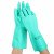 安思尔（Ansell）37-176耐酸碱溶剂工业手套防化耐油污劳保丁腈橡胶防护手套 37-176防化手套(1包/12双) M
