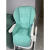 创京懿选适合Aing爱音002S儿童餐椅坐垫原定制厂婴儿餐椅防水套座垫套配件 薄荷绿软PU皮坐垫