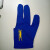 台球手套球房台球公用手套台球三指手套可定制logo美洲豹普通款蓝 普通款蓝色