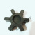 橡胶L型六角胶 联轴器梅花垫圈 弹性块L050/070/L075/090/095/099 L050垫圈.
