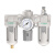 气源处理三联件AC2000带自动排水油水分离器调压阀减压阀过滤器BC AC300003