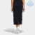 阿迪达斯 （adidas）运动风舒适侧开排扣半身裙女装三叶草H39022 黑色 30