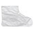 冰禹 一次性PE足膜套塑料透明袋脚膜套袜套 无耳带款（400只）