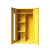应急物资存放柜紧急防暴汛护器材柜消防器材储备柜事故防护装备柜 1200*900*450(黄色)