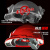 HKNA带双风扇安全帽子工地安全帽内置太阳能空调帽可充电头盔空调制冷 双风扇（红色）无其他功能轻量化仅490g
