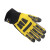 代尔塔DELTAPLUS 209900全能手套耐切割耐磨可调节运动石油等防护手套黄黑色9码1副