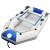 跃励工品 加厚充气橡皮艇 户外防汛救灾救援皮划艇 充气船  2.0米条板底船（2-3人）一台价