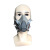 晋广源 6200防毒面具 呼吸防护面罩口罩（单面具+2个滤毒盒+10片滤棉+2个滤毒盒盖）
