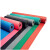 PVC防水地垫塑料地毯地板垫防滑垫楼梯走廊加厚地胶防滑地垫满铺 红色方格紋 0.7米宽*1米长标价