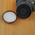 重松面具DR28SU2K配件U2K滤芯保护棉水洗圆形棉加厚加密白色 含碳片纤维棉 50片 其他