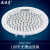 厨房卫生间led暗装厨卫灯具防水防雾方形圆形 超亮 方形暗装6W正白光透明