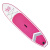 蓝科 桨板 SUP 应急救援板 充气式划水板 应急船艇PVC浆板  可定制 粉色 323*81*15cm