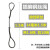 定制适用插编钢丝绳起重吊装双扣吊索具编头子起重工具钢丝绳14mm 14毫米1.5米