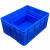 Corej塑料周转箱 储物箱胶箱零件盒元件盒收纳箱工具箱物料盒 470*350*170mm蓝色