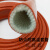 硅胶管防火耐高温保护套管电线电缆绝缘阻燃套管玻璃纤维 内径12mm一米