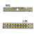 定制LED水晶灯片贴片一体光源弧形灯变光灯芯异形灯3W5W配件单色 3W长宽60x15MM变光 暖黄