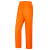 赫思迪格 环卫雨衣套装 分体单条安全警示反光衣 单杠橘色2XL HGJ-1448