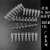 适用荧光定量 PCR 8连管 0.2ml 八连管2F8联管 排管 平盖 架子 架子