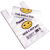 联嘉 方便袋 塑料袋 购物袋 黄笑脸塑料购物袋 可定制 320×520mm