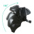 电焊面罩防护罩自动变光脸部头戴式焊帽轻便氩弧焊工焊接防护 106黑片款