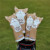 日韩卡通懒猫通用款木杆套 高尔夫球杆套 杆头套 丑猫保护套 红色铁杆组杆套魔术贴闭合