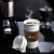 瑞幸咖啡（luckincoffee）咖啡杯保温杯不锈钢便携高颜值瑞幸杯子经典式咖啡316男女保冷水 咖啡色()带绳子(304不锈钢内