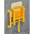 安德扶浴室折叠凳双扶手老人专用洗澡椅孕妇残疾人防滑淋浴间壁挂式凳子 5代双扶手-黄色