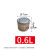 油漆桶铁皮桶空桶乳胶漆桶圆桶涂料桶带盖小铁罐沥青取样0.1-20L 06L